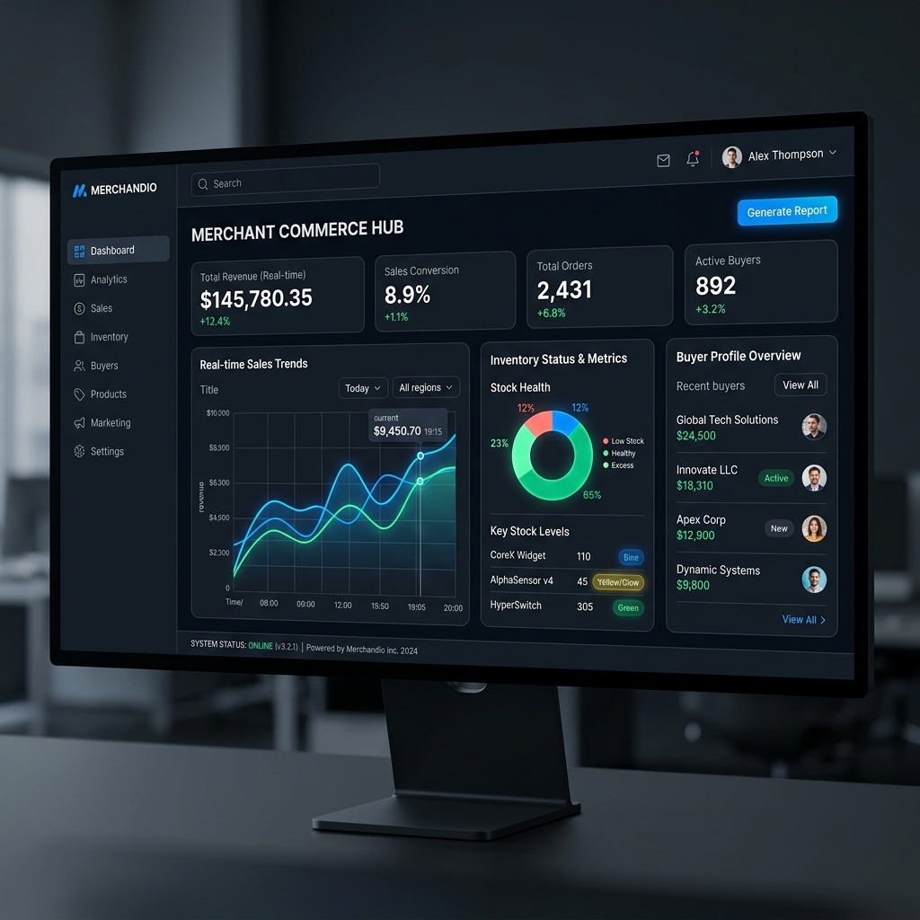 Barqli Merchant POS Dashboard